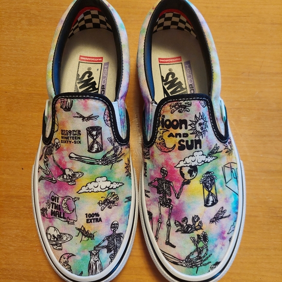 VANS Popcush Slip On sz 7  NWOB - Picture 5 of 5